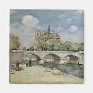 ノートルダム大聖堂、c.1900 マグネット
