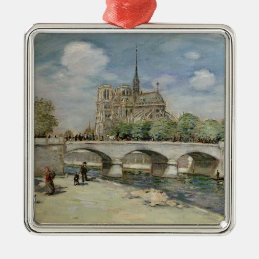 ノートルダム大聖堂、c.1900 メタルオーナメント (正面)
