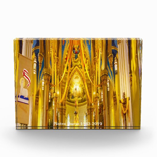 ノートルダム寺院 (1163-2019) フォトブロック (正面)