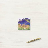 ノートルダム注記3" x 3" ポストイット (デスク上)