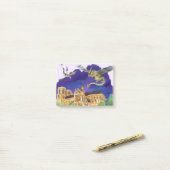 ノートルダム注記4" x 3" ポストイット (デスク上)