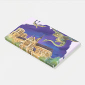 ノートルダム注記、10" x 6"注記 ポストイット (アングル)