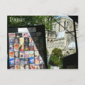 ノートルダム近くの商店 ポストカード (正面)