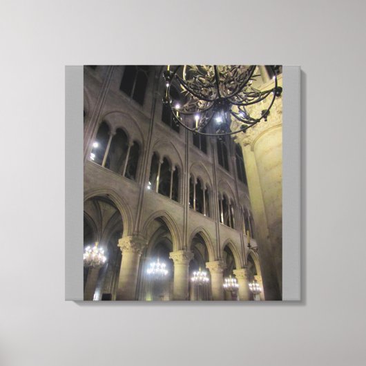 ノートルダム キャンバスプリント (正面)
