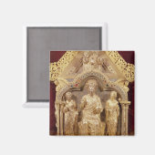 ノートルダム・デ・トゥルナイの我々のレディーズの神社 マグネット (正面/裏面)