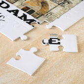 ノートルダム・デ・パリお土産フランス大聖堂 ジグソーパズル (側面)