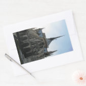 ノートルダム・デ・パリのステッカー 長方形シール (封筒)