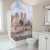 ノートルダム・デ・パリフランスカトリック大聖堂 シャワーカーテン (インサイチュ)