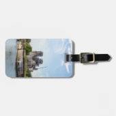 ノートルダム・デ・パリ、2019年の火災の翌日 ラゲッジタグ (正面横)