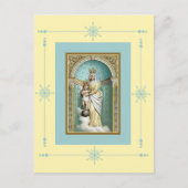 ノートルダム・デ・ヴィクトワールとイエス ポストカード (正面)