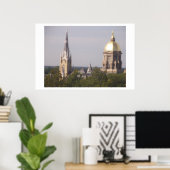 ノートルダム ポスター (ホームオフィス)