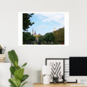 ノートルダム ポスター (ホームオフィス)