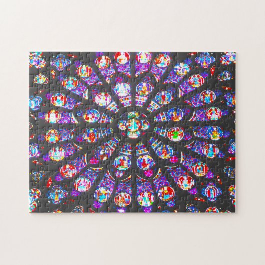 ノートルダム（1163年～2019年） ジグソーパズル (横)