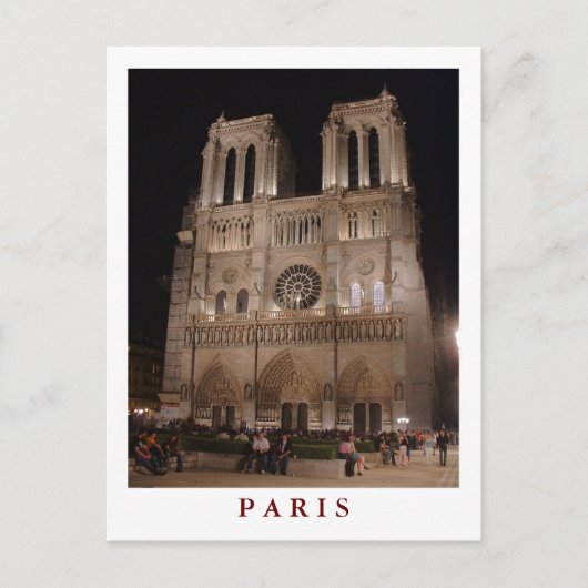 『ノートルダムPARIS』はがき ポストカード (正面)
