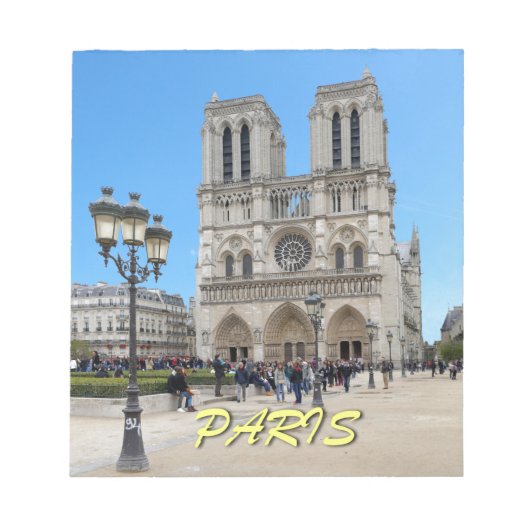 ノートルダムPARIS ノートパッド (正面)