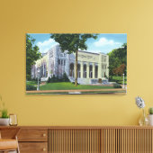ノートンメモリアルホールの外観 キャンバスプリント (インサイチュ (リビング))