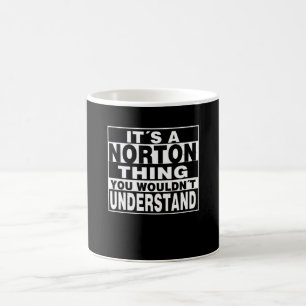 ノートン氏の贈パーソナライズされたり物 コーヒーマグカップ
