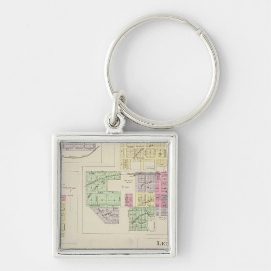 ノートン、レノラ、アルメナ、デンスモア、アルメロ、カンザス キーホルダー (正面)