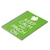 ノート保ブックに落ち着いてピンチ ノートブック (左側)