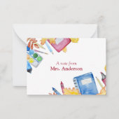 ノート元先生 ノートカード (正面)