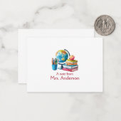 ノート元先生 ノートカード (正面/裏面インサイチュ)