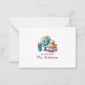 ノート元先生 ノートカード (正面)