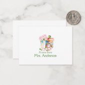 ノート元先生 ノートカード (正面/裏面インサイチュ)