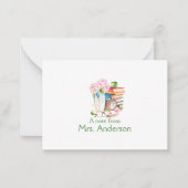 ノート元先生 ノートカード (正面)