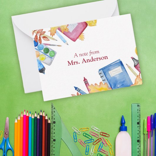 ノート元先生 ノートカード