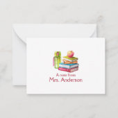 ノート元先生 ノートカード (正面)