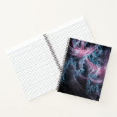 ノート型抽象芸術アートプリント ノートブック (内部)