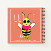 ノート感動的ブックにせ子供へる ノートブック (裏面)