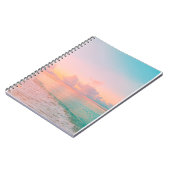 ノート用デザインカバーの海 ノートブック (左側)