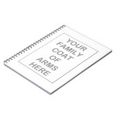 ノート紋章付き外衣 ノートブック (左側)