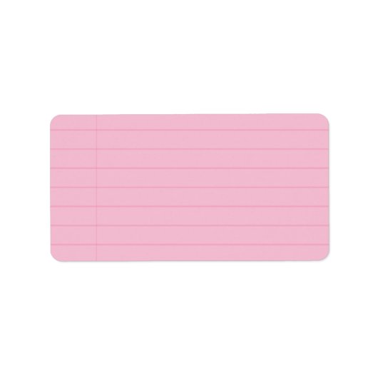 ノート紙に落書きプリント自分のラベル ラベル (正面)