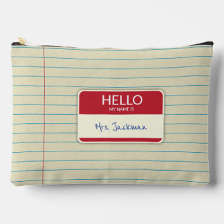 ノート紙先生ギフトパウチ アクセサリーポーチ