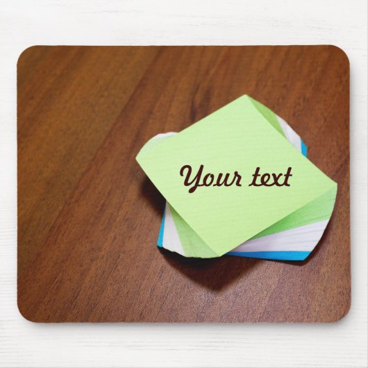 ノート紙 マウスパッド (正面)