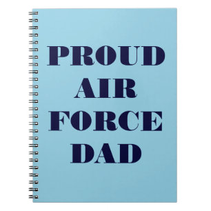 ノート誇りを持ったAIR FORCEパパ ノートブック