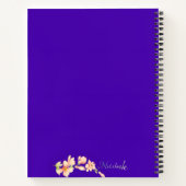 ノート開花の考え ノートブック (裏面)