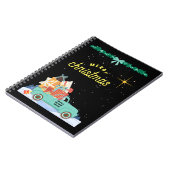 ノート/ジャーナルMerry Christmas Santa's Delivery ノートブック (左側)