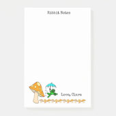 ノート フロッグ マッシュルーム リブリス ノート ポストイット (正面)