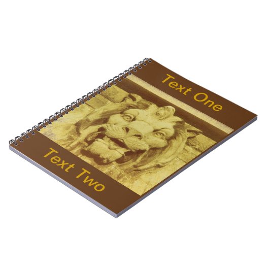 ノート – ライオンの頭 (左側)