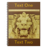 ノート – ライオンの頭 (正面)