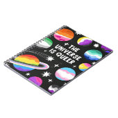 ノート「宇宙は同性愛者」 ノートブック (左側)