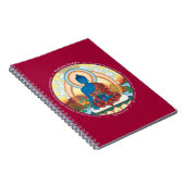 ノート-彼の信念の薬仏 ノートブック (右側)