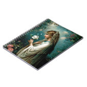 ノート: 神秘的上がりました ノートブック (左側)