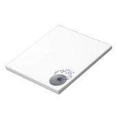 ノート – 蝶が石から現れるノート (回転)