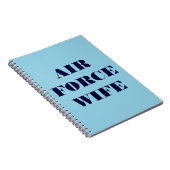 ノートAIR FORCE妻 ノートブック (右側)