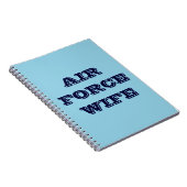 ノートAIR FORCE妻 ノートブック (右側)