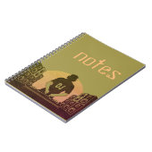 ノートDJ音楽ノート ノートブック (左側)